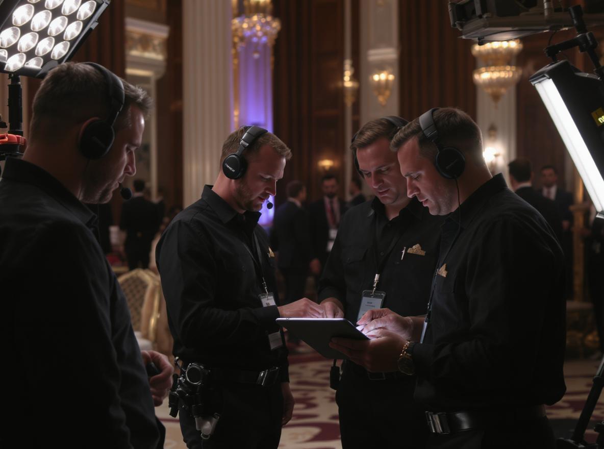 Audiovisual production planning for an executive experience