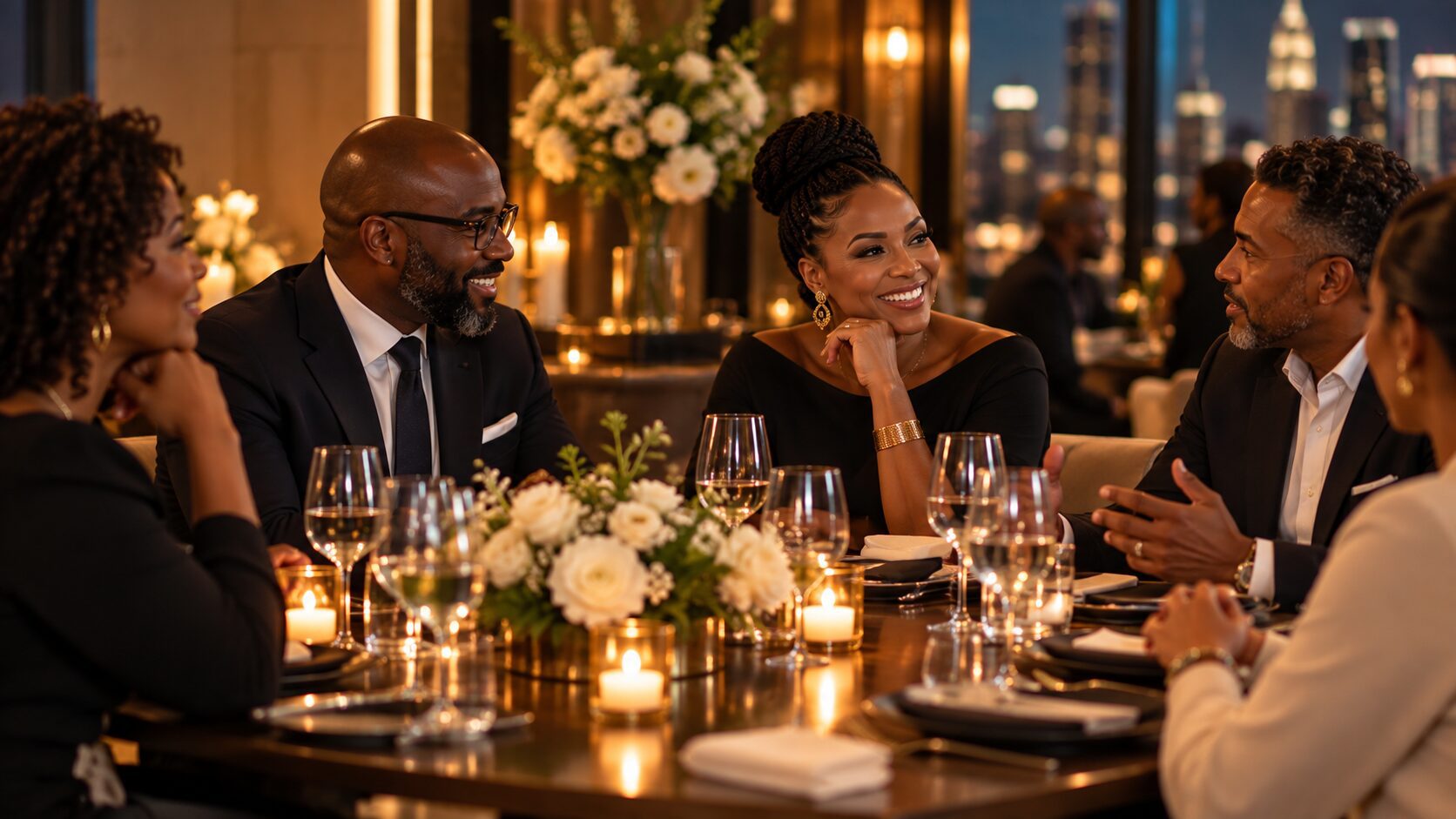 VIP executive dinner experience